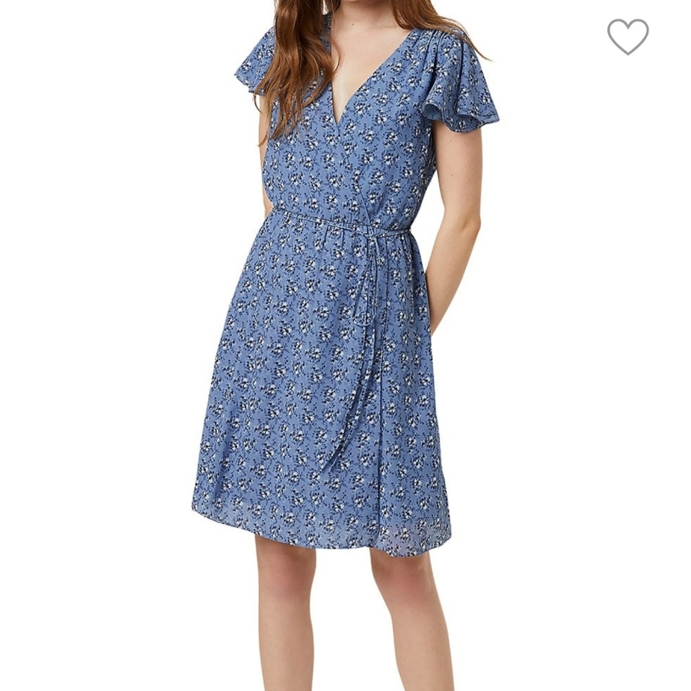 NWT/French Connection Floral Georgette Dress/Size 4/NEW